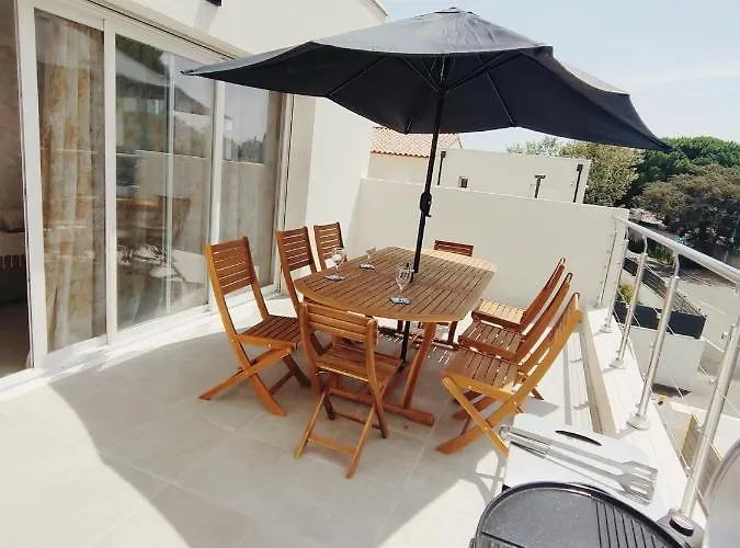 La Villa Yucca Vias Plage - 300M Plage Et Centre